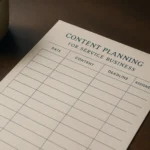 Featured image for Content Planning Template for Service Businesses