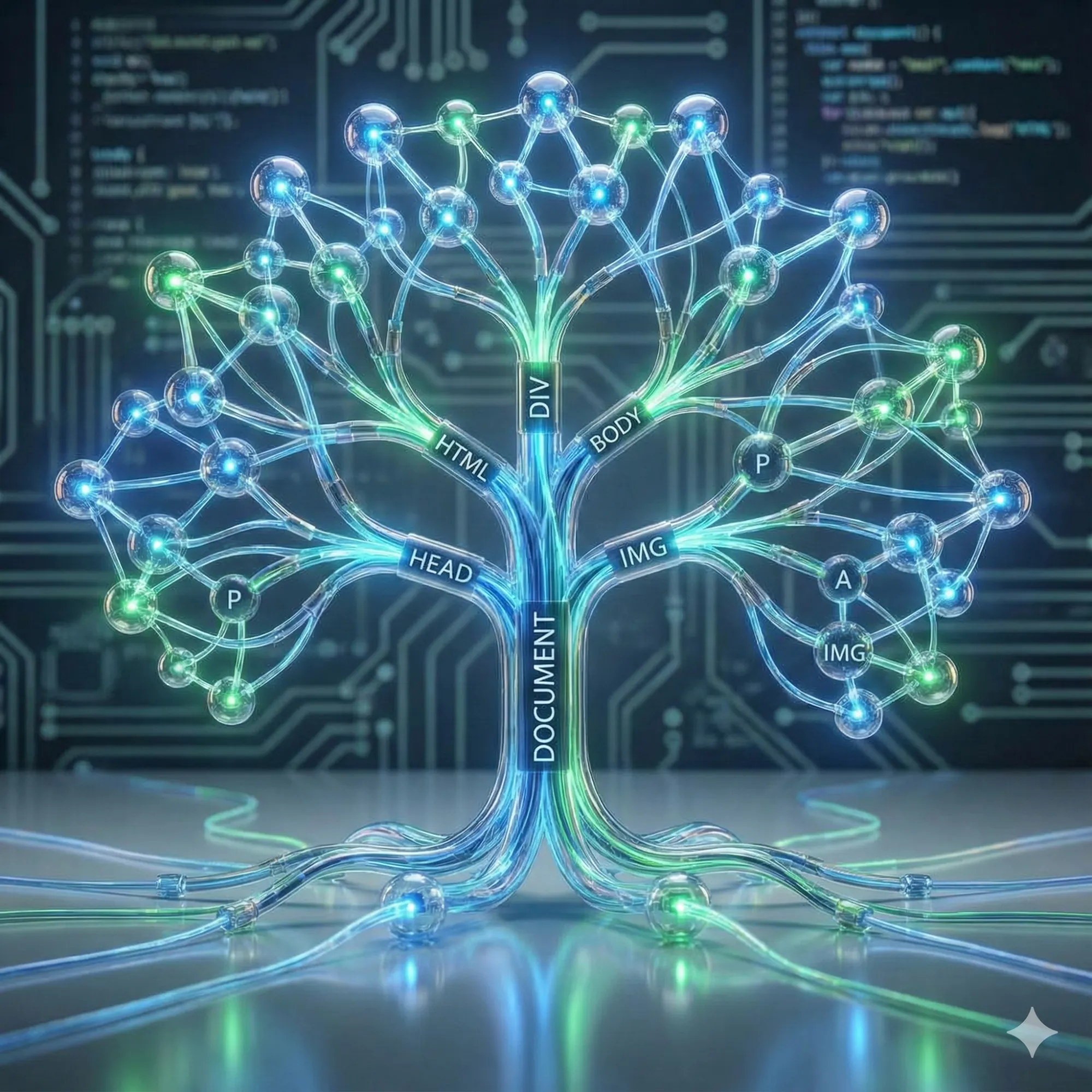 The dom is the structure of the webpage affecting overall performance.