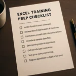 Excel Training Prep Checklist · 30-Minute Planning Guide for Team Sessions - resource thumbnail