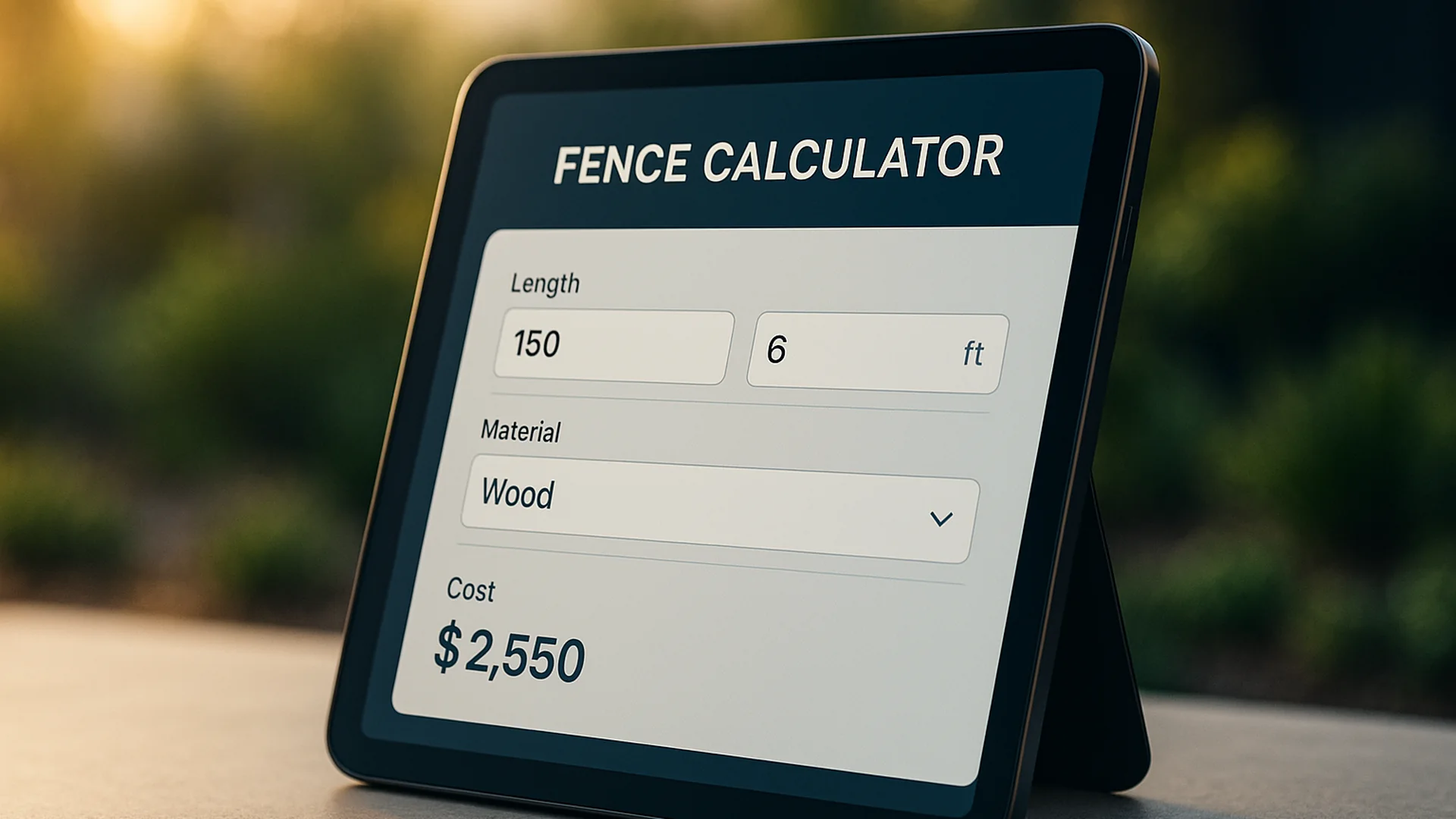 Featured image for Fence Calculator