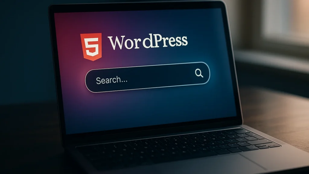 Featured image for HTML5 Search for WordPress