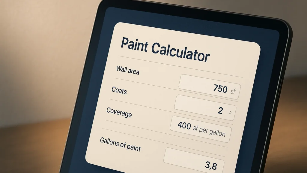 Paint Calculator - Tool