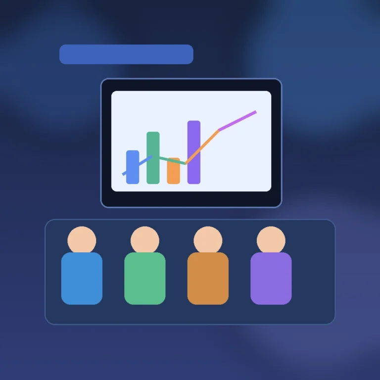 Team preparation visual with dashboard and charts for Excel training