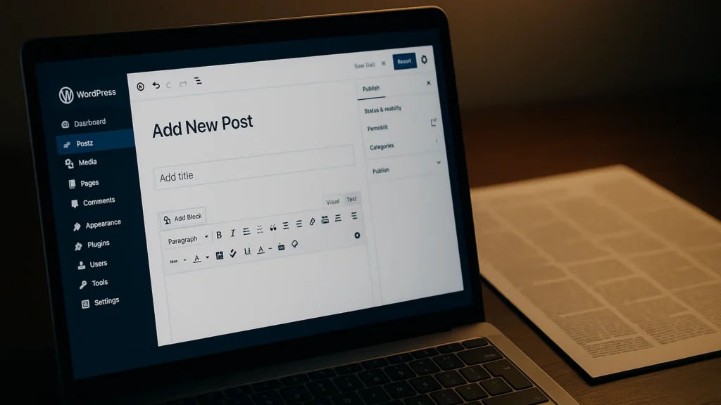 Featured image for How to Run a Newspaper with WordPress