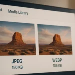 WordPress WebP Plugin · Auto-Convert New Image Uploads to WebP - resource thumbnail