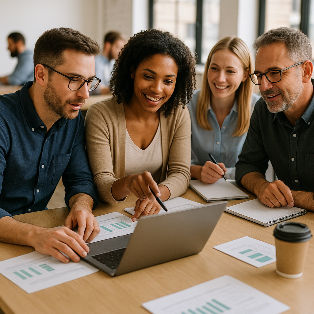 Photorealistic featured image for Microsoft Excel Training 101 – Welland (September 25, 2026) (event listing)