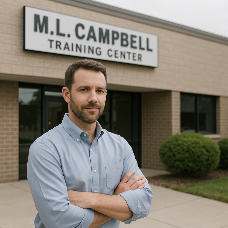 Photorealistic featured image for M.L. Campbell Training Center (portfolio item)