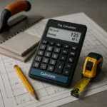 Photorealistic featured image for Tile Calculator (tool page)