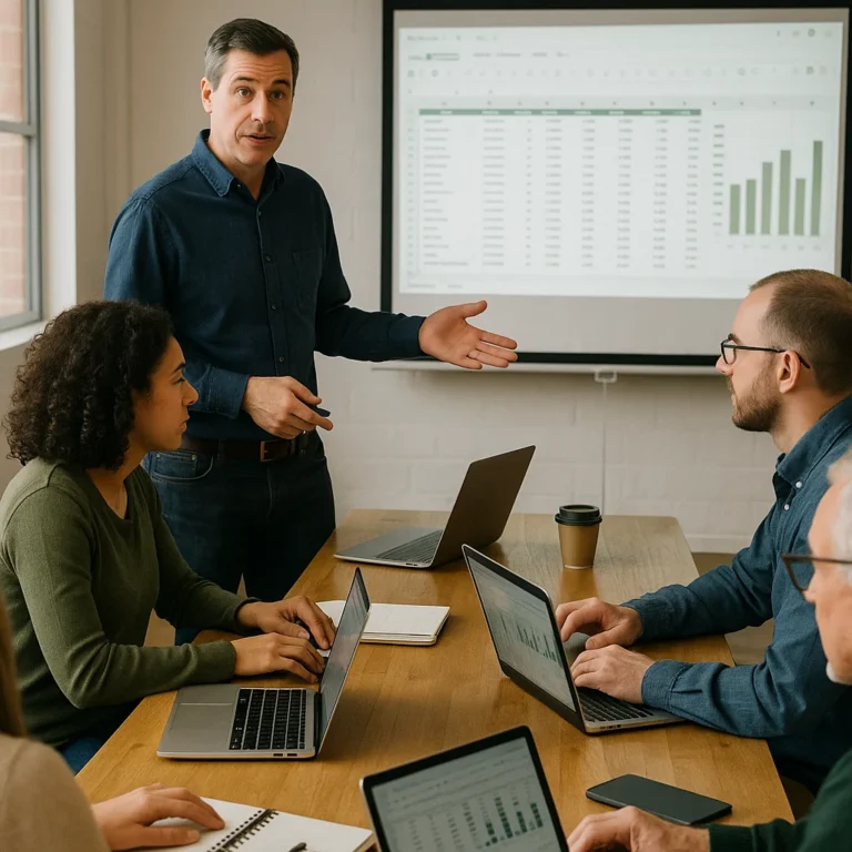 Photorealistic featured image for Microsoft Excel Training 101 (training program)