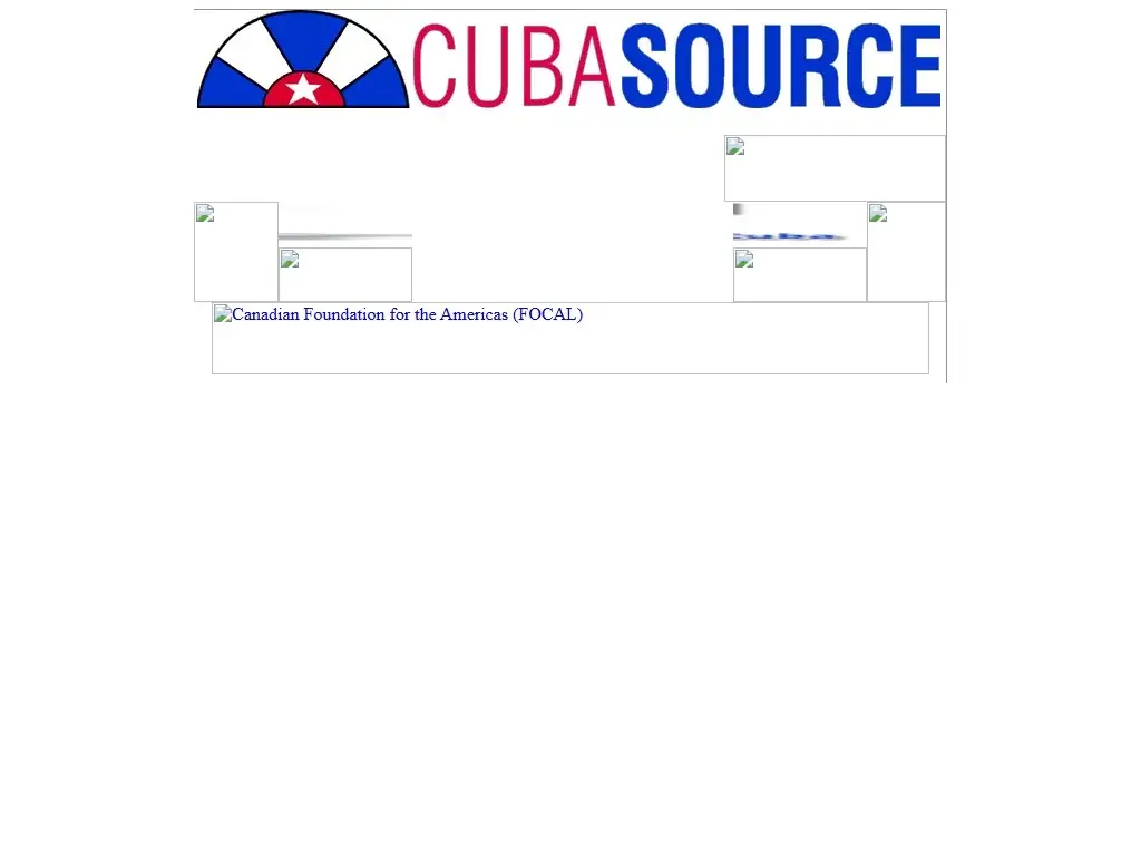 Screenshot of cubasource.com from May 29, 2002 — Cubasource directory site with the CUBASOURCE logo in flag colours.
